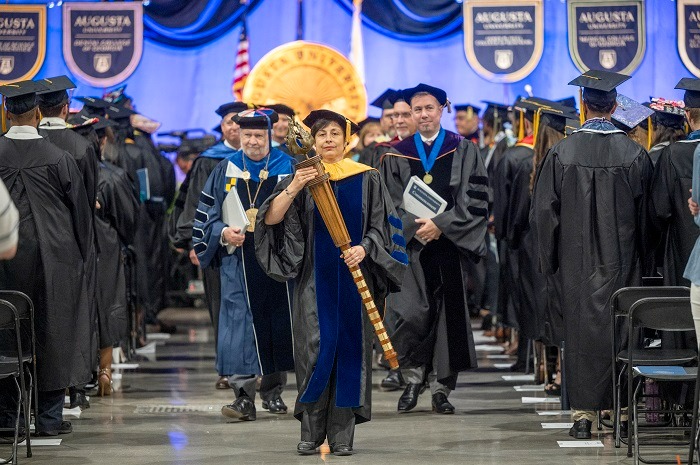 Protocol and Special Events partnered with the Registrar’s Office, to produce three successful Spring commencement ceremonies .