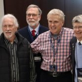 Dr. Rueggeberg with faculty.