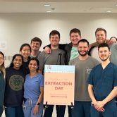 DCG students attending Extraction Day 2022