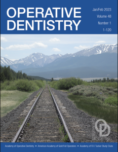cover of Operative Dentistry publication
