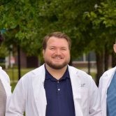 Graduating Perio Residents Dr. Michelotti, Dr. Lowry, and Dr. Richards