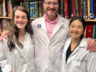 Rachel Laird, Joseph Pulsoni, and Hiroko Tanaka were awarded SRP grants for their research.
