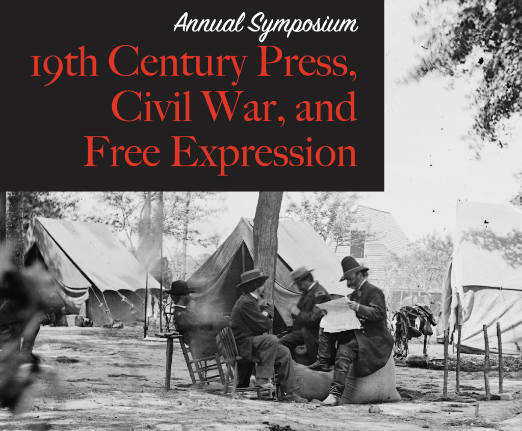 photo from article Renowned scholars to highlight 32nd annual Sachsman Symposium on the Nineteenth Century Press, the Civil War and Freedom of Expression