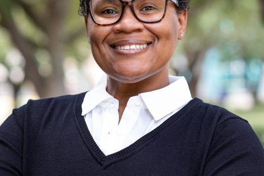 keionna boyd smiling with arms crossed