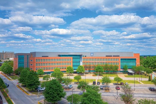 The Dental College of Georgia building photographed on the Augusta University Health Sciences campus in Augusta, Ga., Wednesday afternoon April 8, 2025.