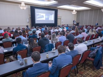 Dentists listen to cutting-edge information