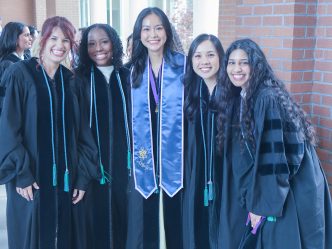Scene from 2026 hooding ceremony at Dental College of Georgia