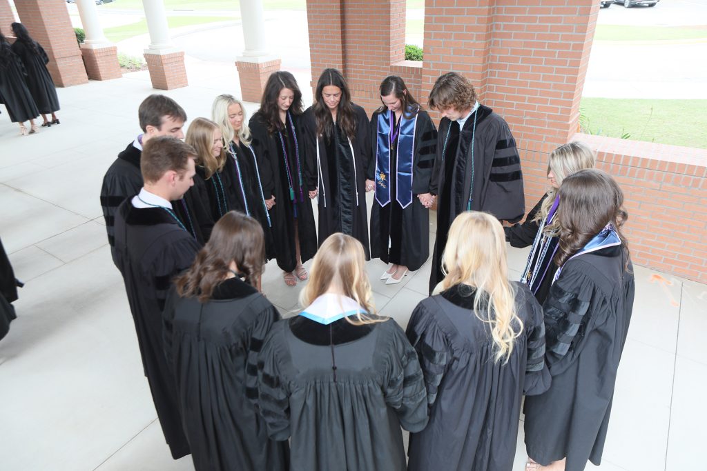 Scene from 2026 hooding ceremony at Dental College of Georgia