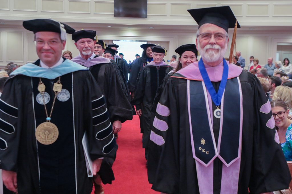 Scene from 2026 hooding ceremony at Dental College of Georgia