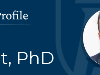 Faculty Profile banner for Craig Albert, PhD. Features picture of a man with a beard smiling at the camera.
