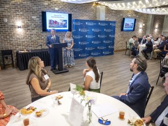 Augusta University President Dr. Russell Keen and AU First Lady Karen Keen present at the 2026 DCG Scholarship Awards Ceremony. Photo by Michael Holahan/Augusta University
